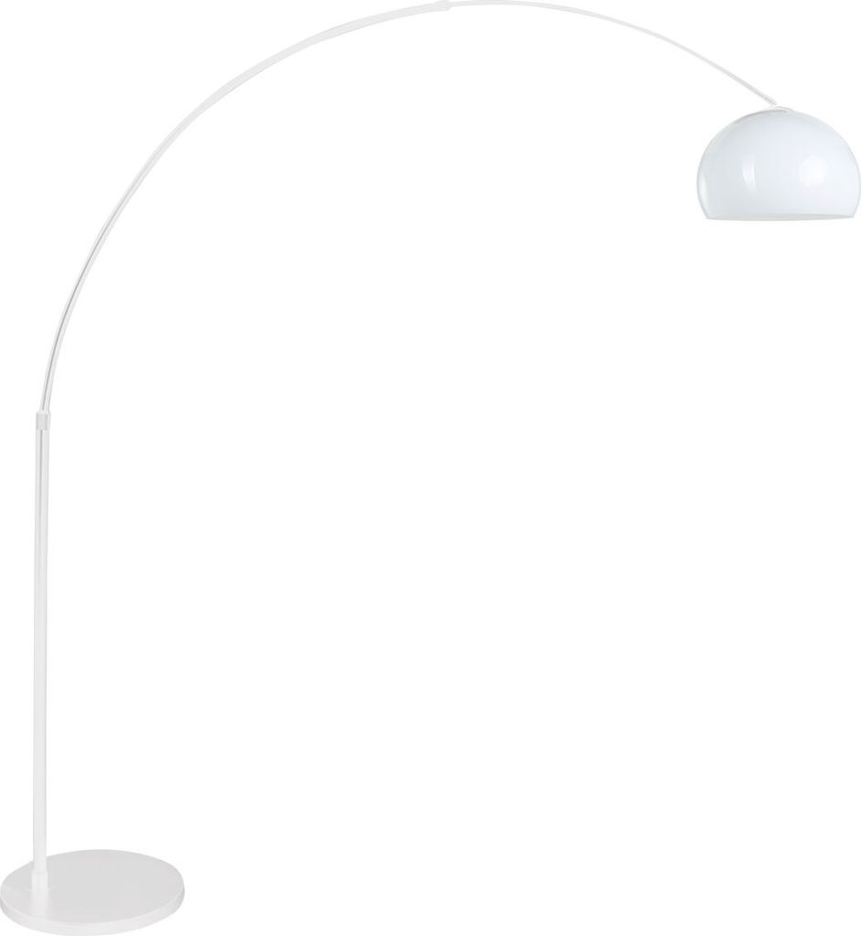 Steinhauer - stehlampe - Sparkled Light - weiß - kunststoff metall - bogenlampe - E27 - 7348W