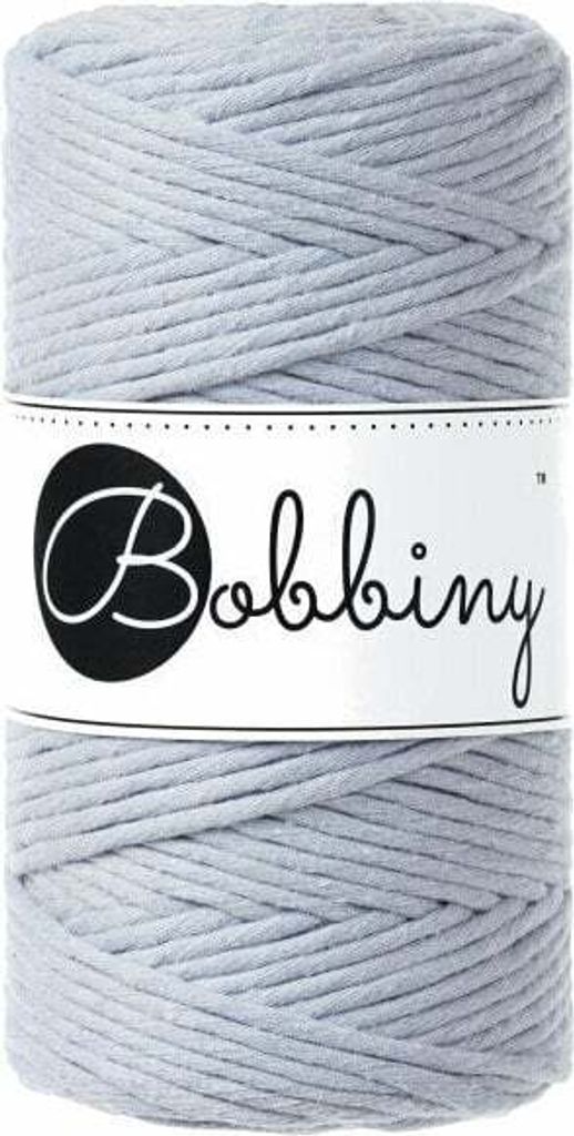 Bobbiny Macrame Cord 3 mm 100 m Iris Schnur