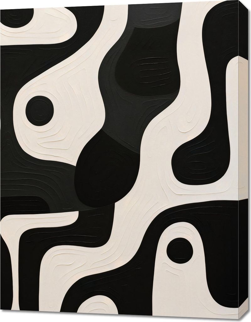 Bild 70x90cm Kontrastierende Harmonie