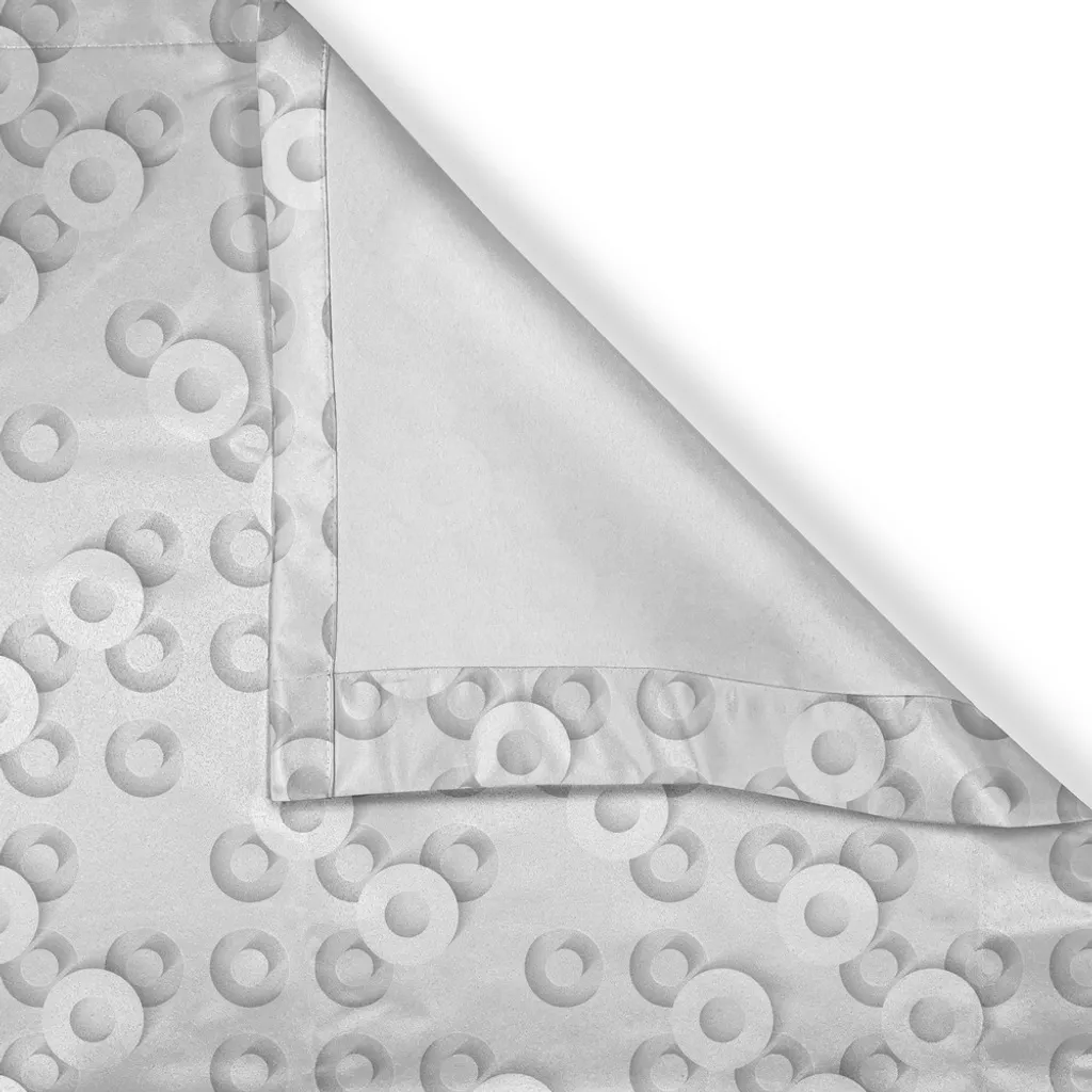 Rideaux de Salon Gris Géométriques pour une Déco Moderne et Unique - 3