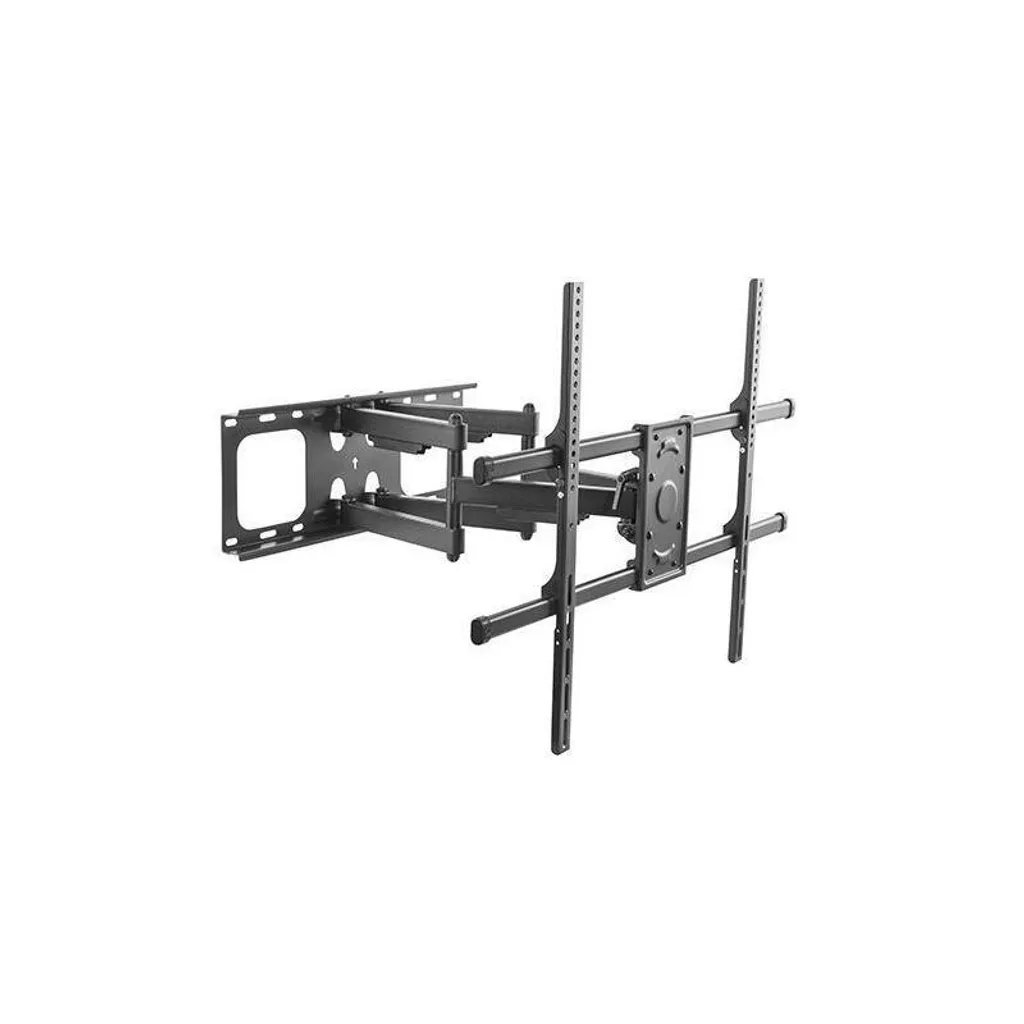 Support TV 100 Pouces Noir LKBR45 avec Structure en Acier Renforcé