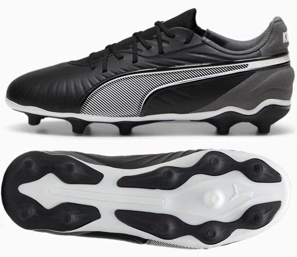 Puma KING Match Jr FG/AG Fußballschuhe (108048-01) – Komfort und Präzision auf dem Spielfeld