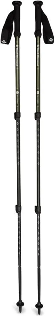 Bâtons de randonnée télescopiques Explorer 3 Black Diamond - Vert