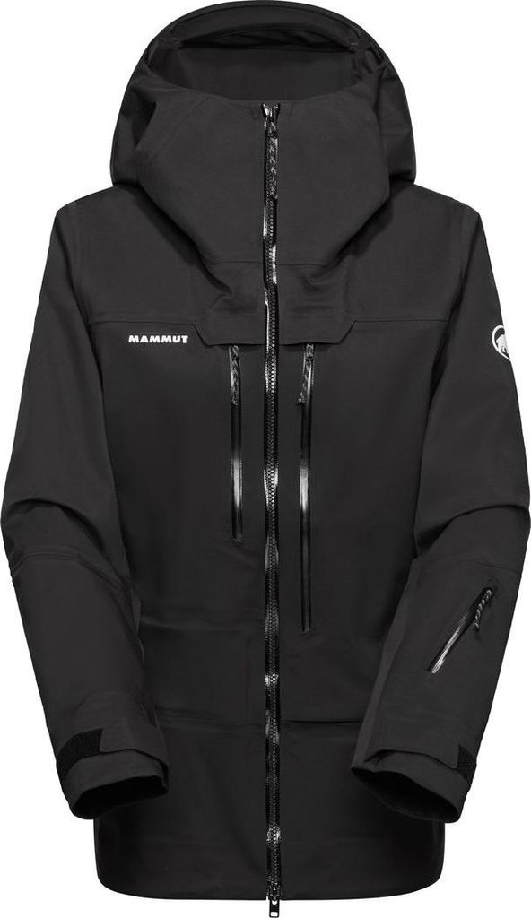 Haldigrat Light HS Hooded Jacket Women, Hardshell Jacke Damen - Mammut, Farbe:black, Größe:XS