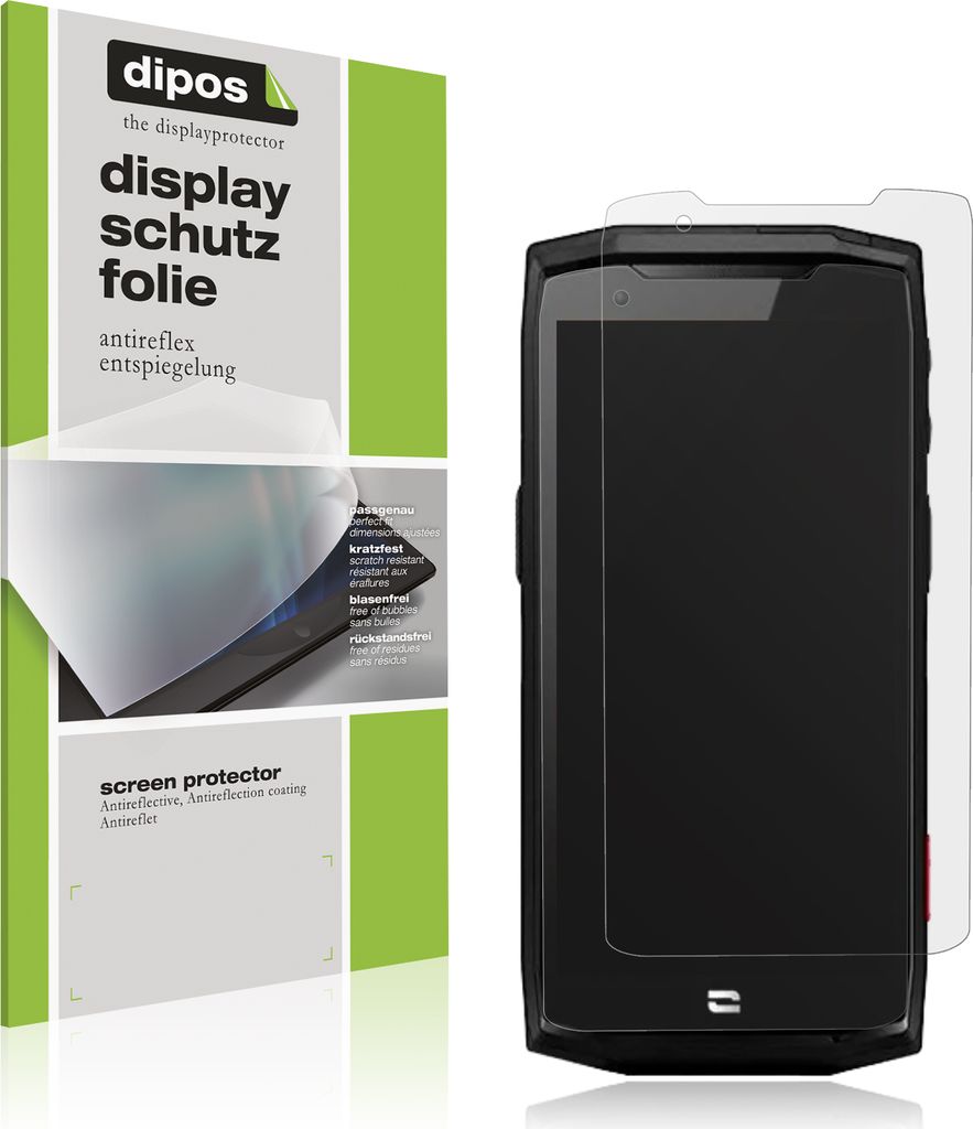 4x Schutzfolie für Crosscall Core-M5 matt Displayschutzfolie Folie Display Schutz dipos