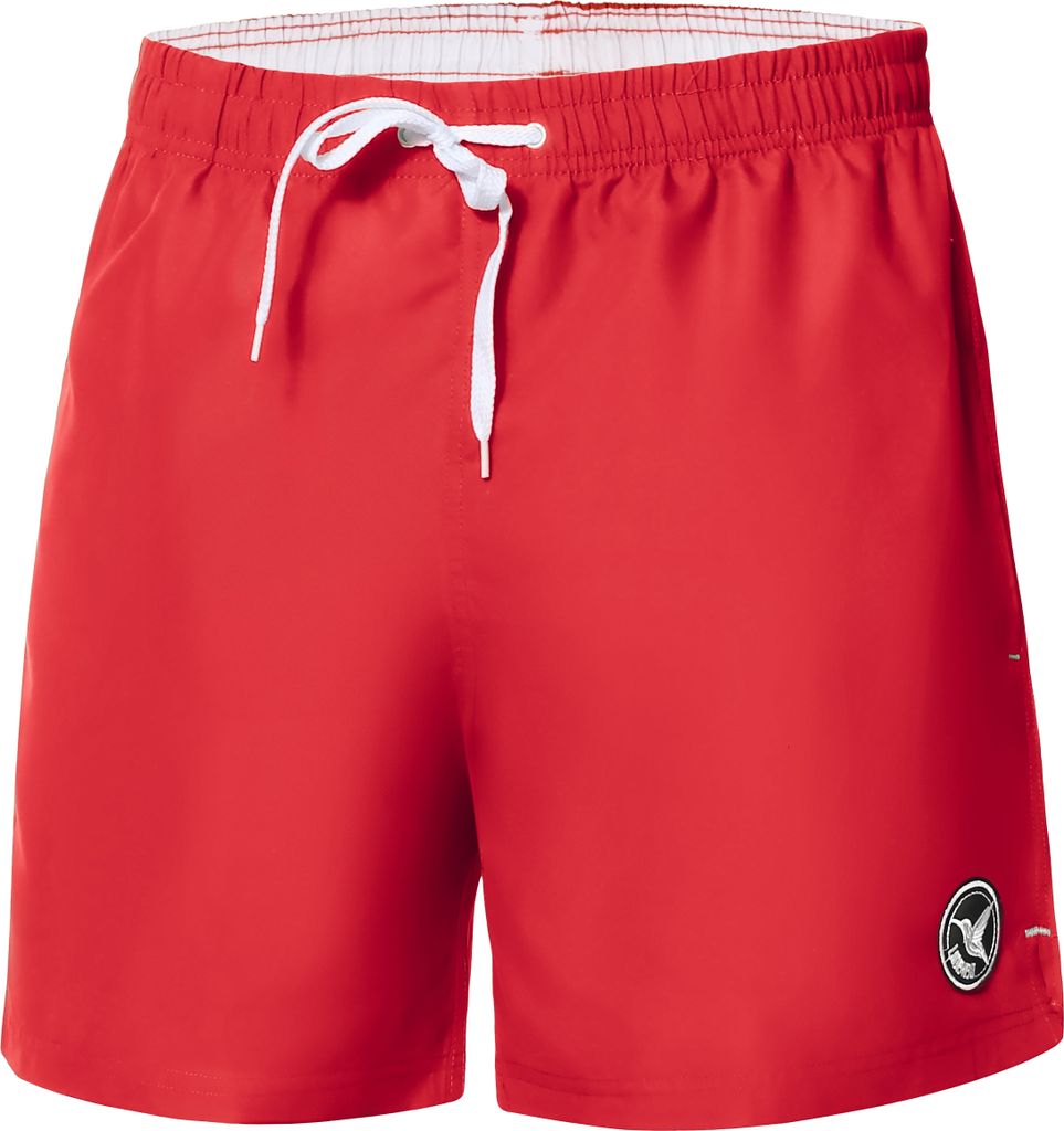 Ladeheid Herren Badehose Badeshorts Beachshorts Schwimmhose LA40-198 (Rot, XL)