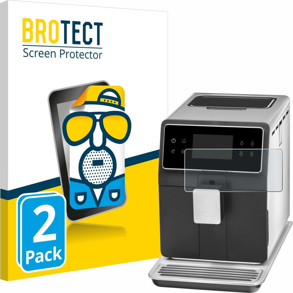 2x BROTECT Schutzfolie für WMF Perfection 880L Displayschutz Displayschutzfolie Folie Matt Entspiegelungsfolie