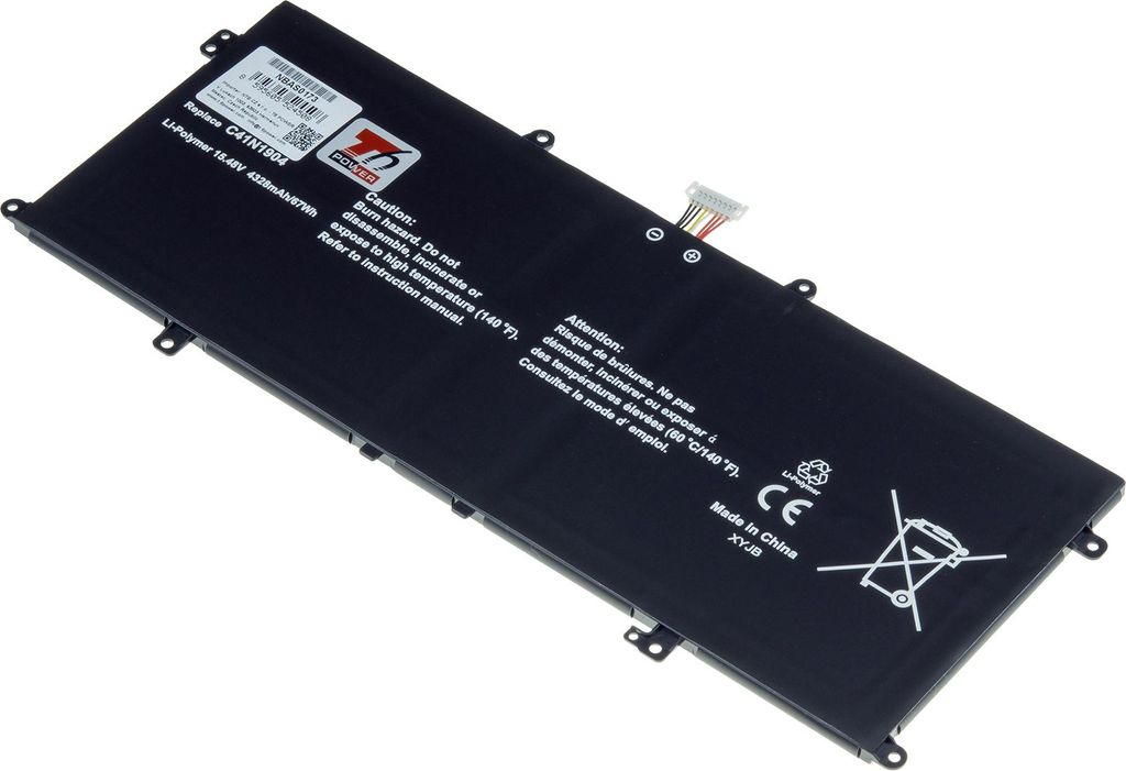 Batterie T6 Power pour Asus ZenBook 14 UM425UA, Li-Poly, Image du produit 