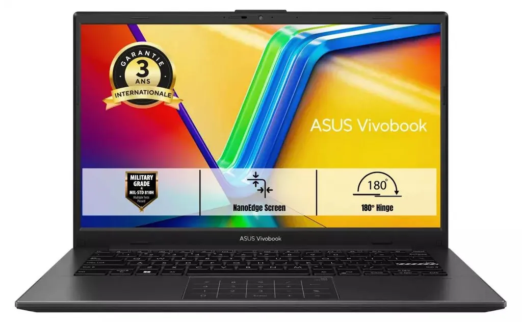 PC Portable Intel N150 avec Stockage UFS Rapide 8Go RAM Écran 14''