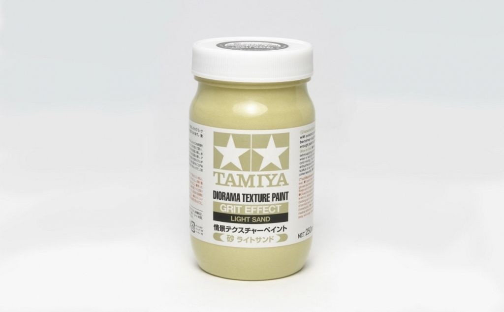 Tamiya Texturfarbe Sand/Sandhell 250ml Diorama