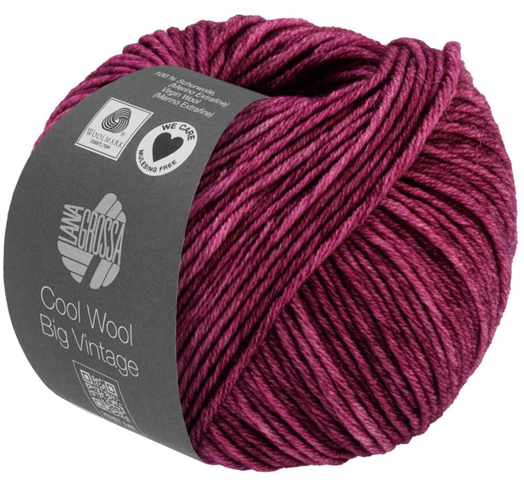 Lana Grossa - Cool Wool Big Vintage 7177 indischrot Produktbild 
