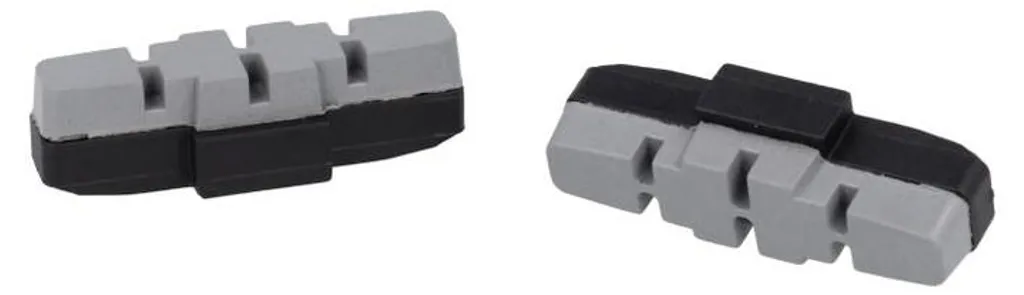 Patins de frein Elvedes pour Magura HS11 et HS33 - Gomme noire standard