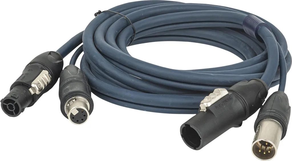 Câble Mixte pour Projecteur Extérieur DAP FP-16 TRUE1 XLR 5 broches