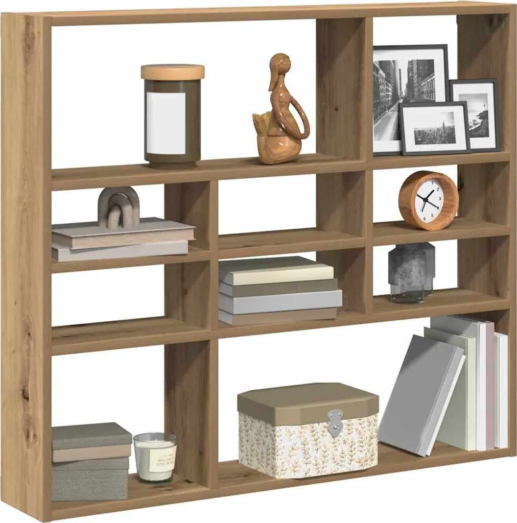 Scaffale a Parete Moderno Maison Exclusive 90cm Rovere Artigianale