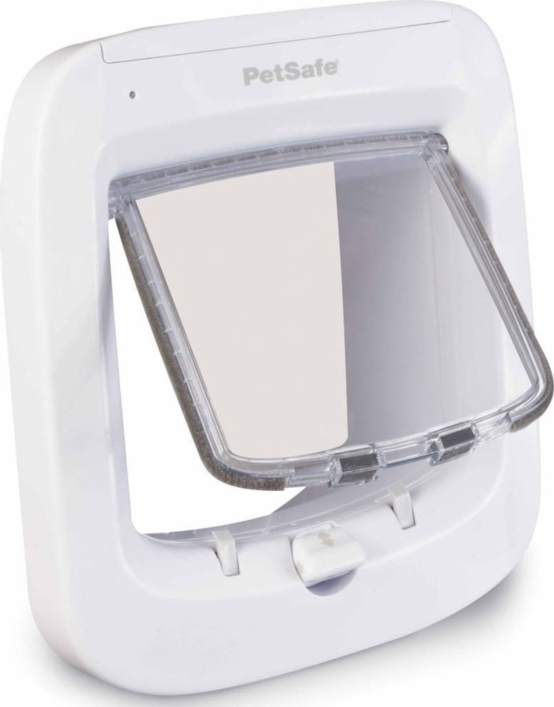 PetSafe Mikrochip-Katzenklappe Weiß PPA19-16145 Produktbild 