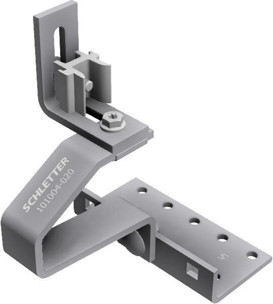 Rapid2+Pro Crochet de Toit Universel Schletter 101004-020 pour Solaire