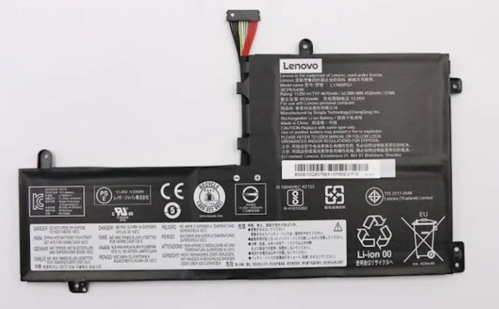 Batterie portable Lenovo L17M3PG1 de 52.5Wh à grande autonomie