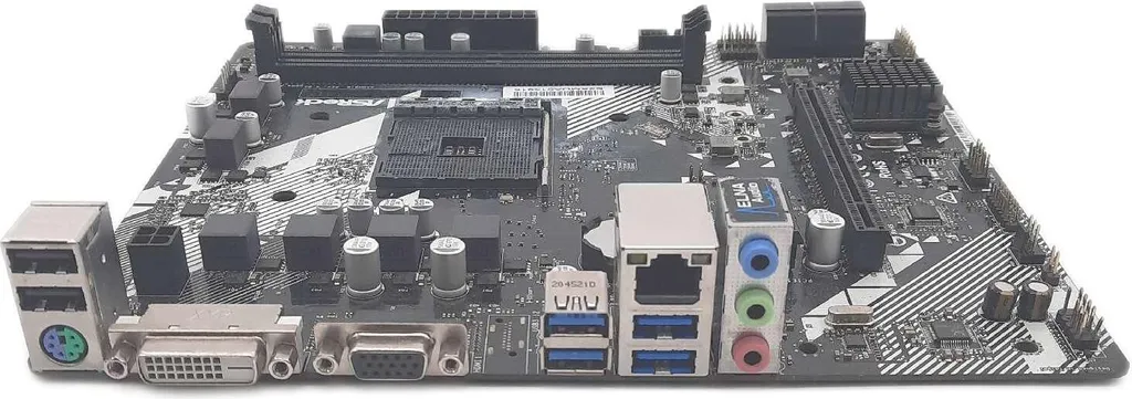 ASRock A520M-HDV - Scheda Madre Affidabile per Ufficio e Casa - 10