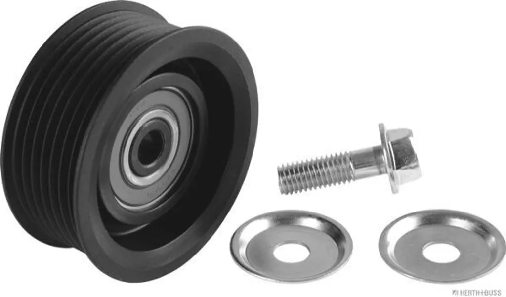 Rouleau de renvoi Herth+Buss Jakoparts J1141047 pour courroie striée