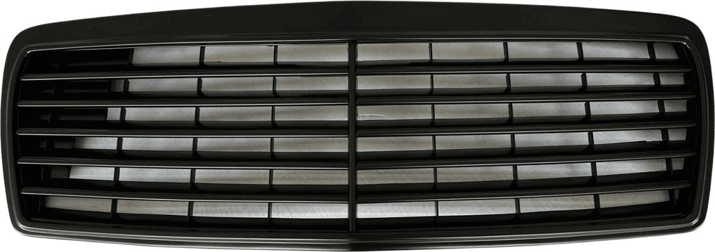 Kühlergrill Grill Gitter Schwarz mit Rahmen für Mercedes Produktbild 