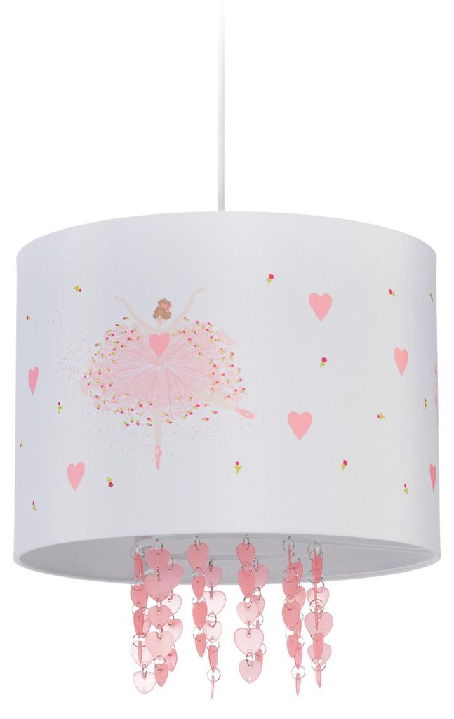 Relaxdays Hanglamp voor kinderkamer, lampenkap met Productafbeelding 
