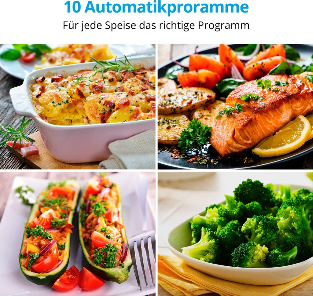 Micro-ondes Combiné Idéal pour Cuisiner, Griller et Rôtir en 23 Litres