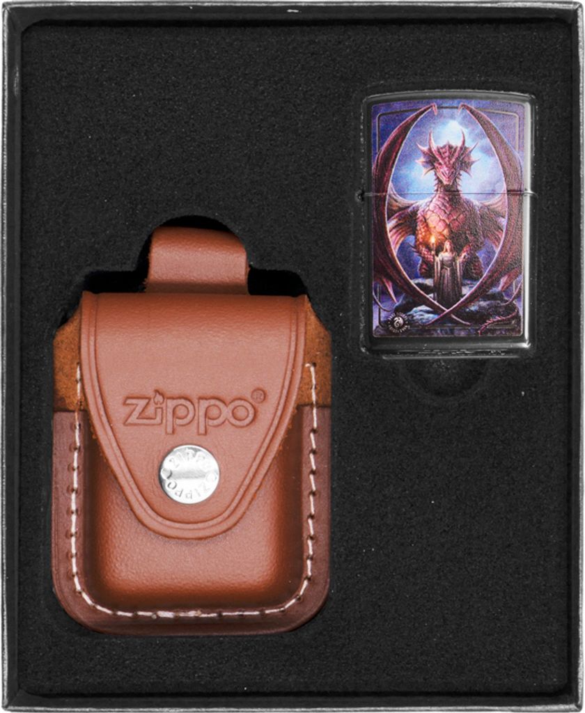 Feuerzeug-Set ZIPPO ANNE STOKES DRAGON Geschenk No2