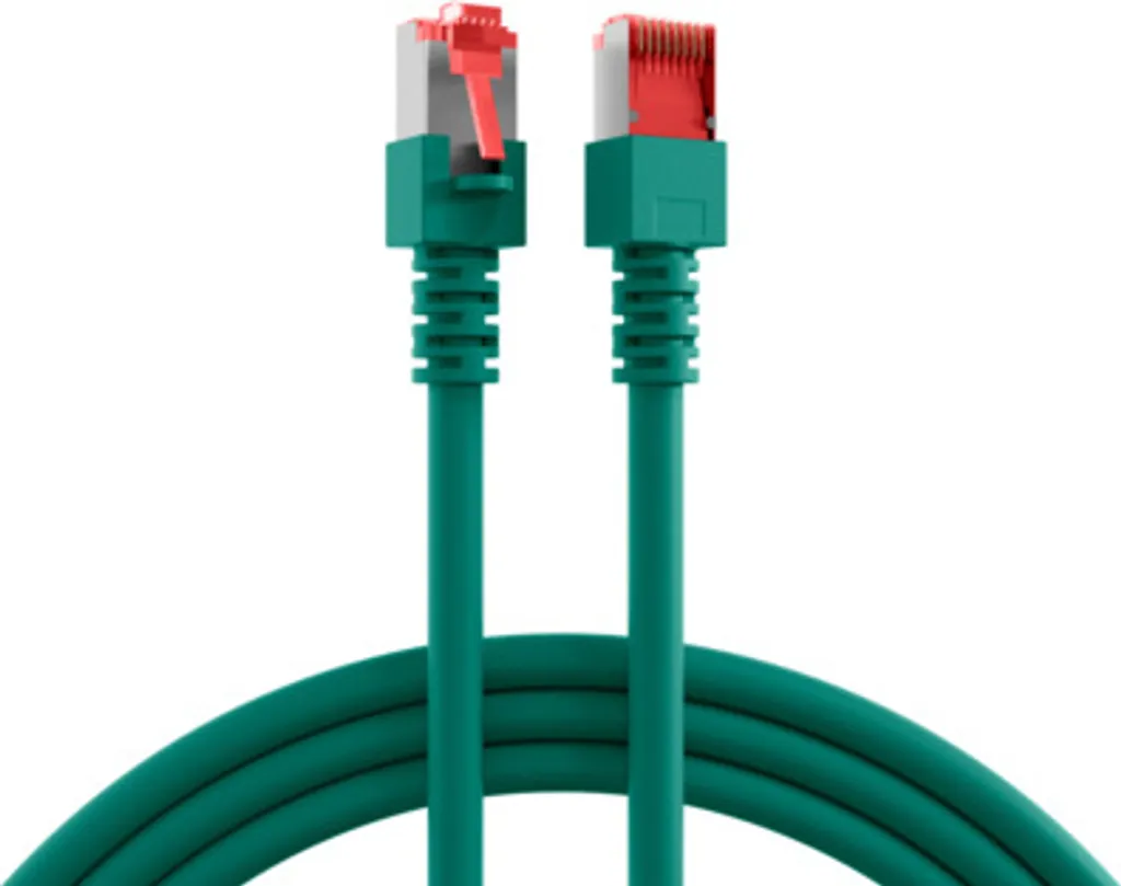 Cavo LAN Gaming Cat6 EFB 0,25m Verde S/FTP LSZH Zero Lag