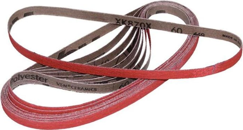 VSM Schleifband XK870F Länge 760 mm Breite 40 mm Körnung 60 - 784111