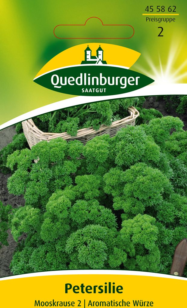 Quedlinburger Saatgut - Petersilie Mooskrause 2 - Samen - Produktbild 