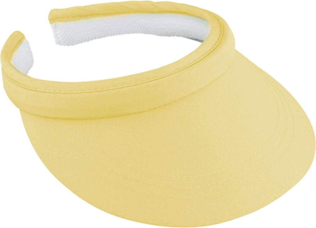 Fiebig einfarbiges Sonnenschild/Visor, gelb, Gr. Einheitsgröße