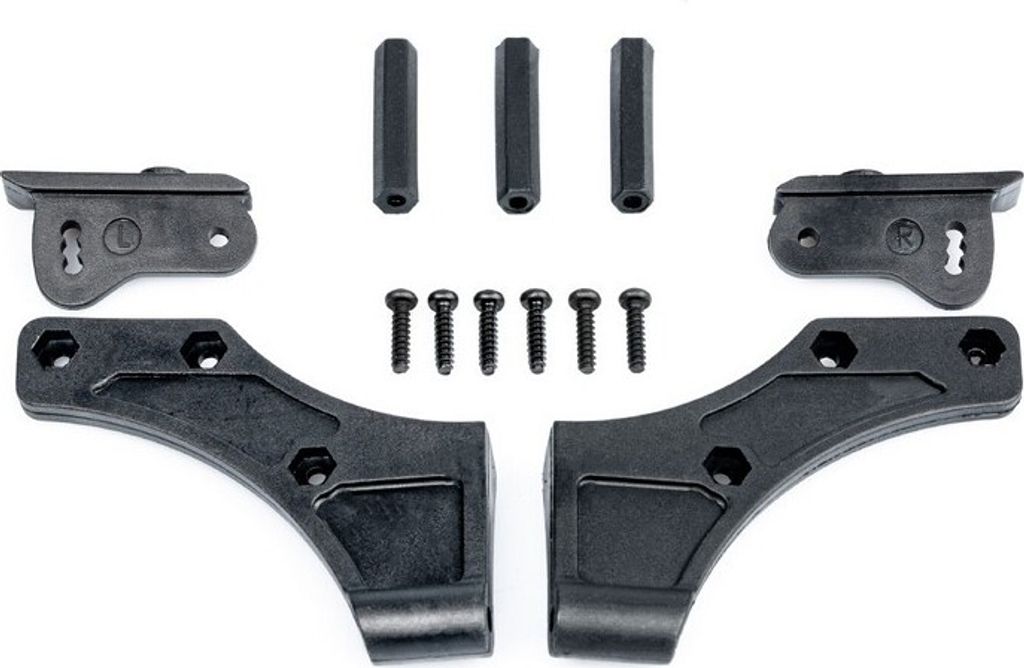 LRP Spoilerhalter Plastikteile - Rebel