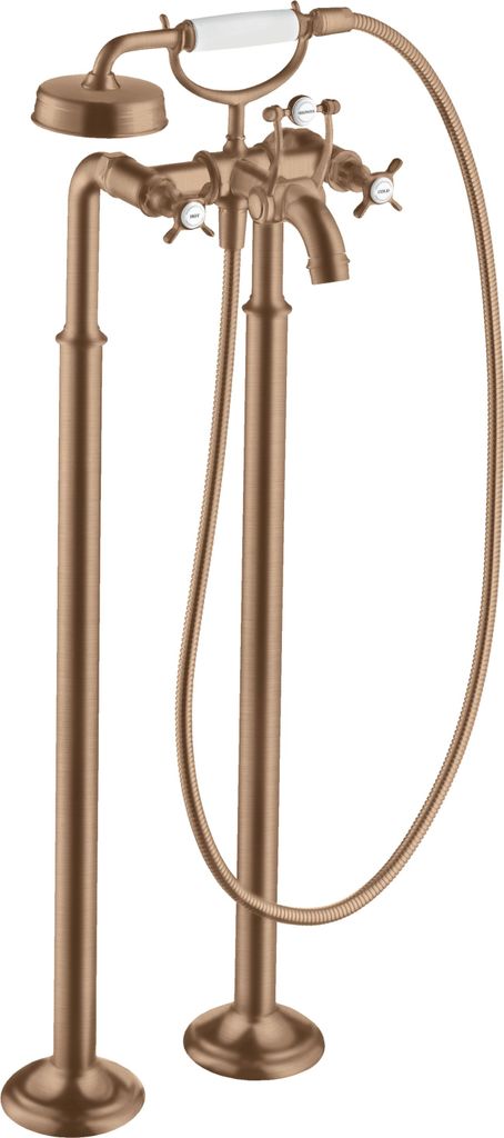 hansgrohe AXOR Montreux 2-Griff-Wannenarmatur freistehend, 16547310