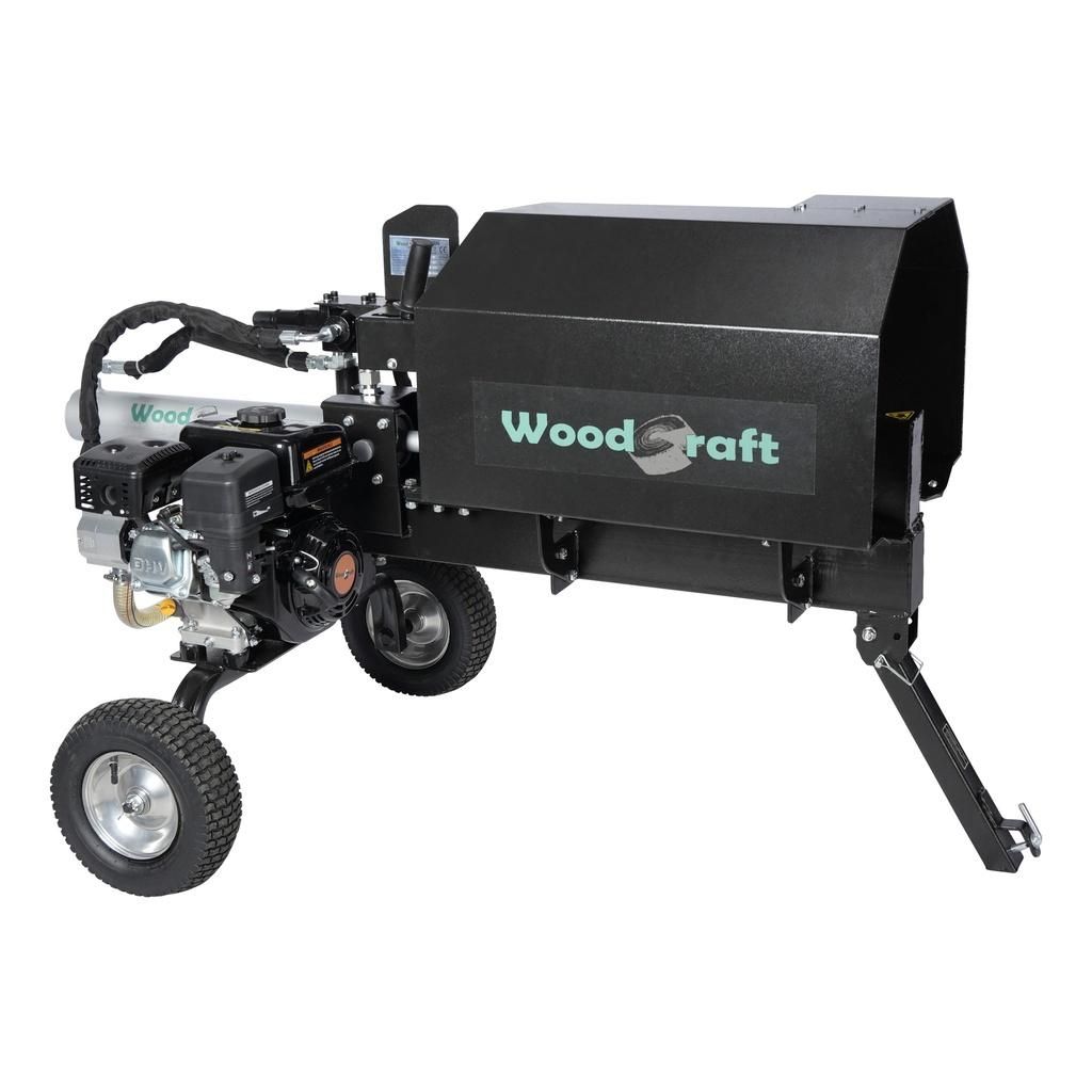 12t Benzin Holzspalter Mobiler Spalter mit 6,5 PS & 53 cm Spaltlänge