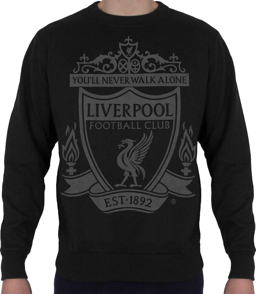 Liverpool FC - Sweatshirt für Herren GF785 (M) (Schwarz)