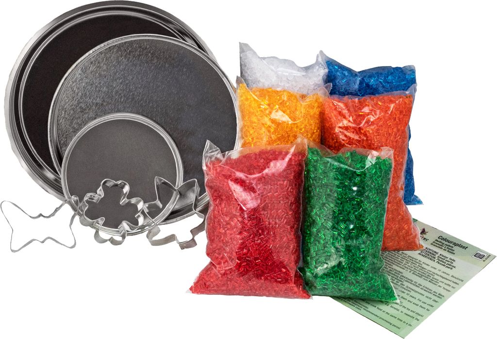 Schmelzgranulat Colouraplast Geschenkpackung Produktbild 