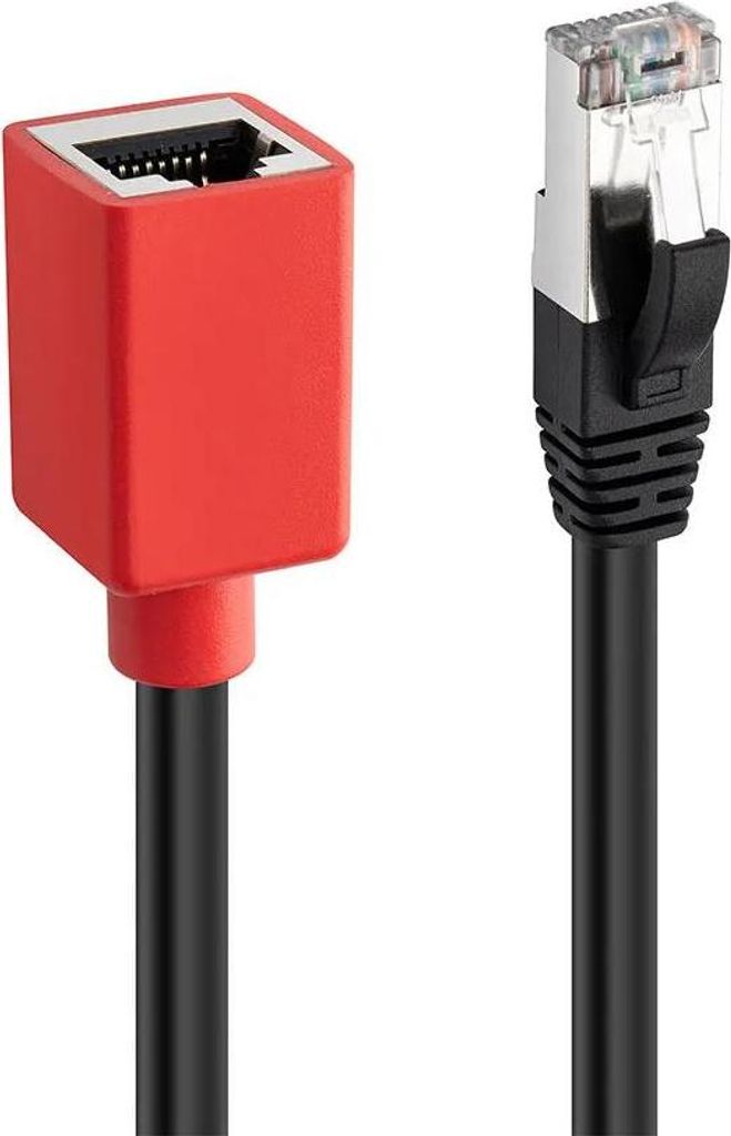 Lindy 0,2m RJ45 Kat6A KabelCAT 6A-Koppler