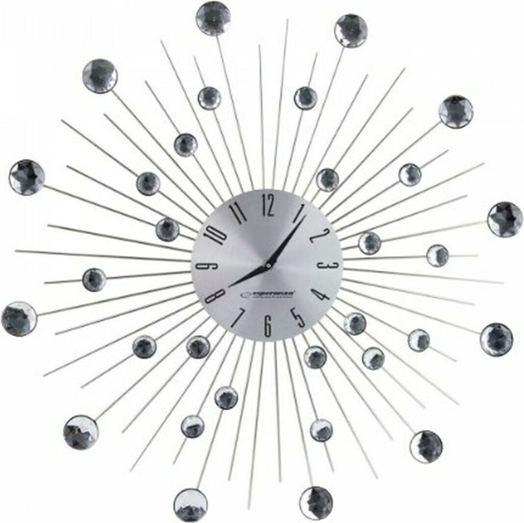 Esperanza EHC002, Ściana, Zegar mechaniczny, Okrągły, Stal Zdjęcie produktu 