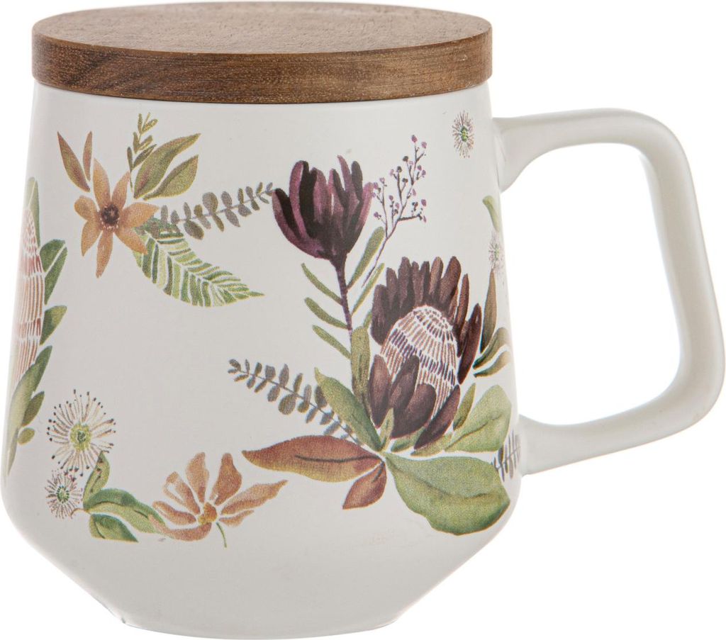 ladelle Leura Becher- & Untersetzerset cremeweiß