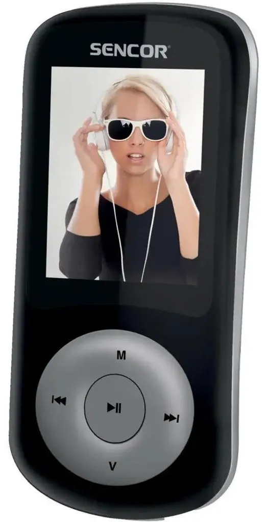 Lecteur Musique Sport Sencor SFP 5870BS 8 Go MP3 MP4 pour Entraînement