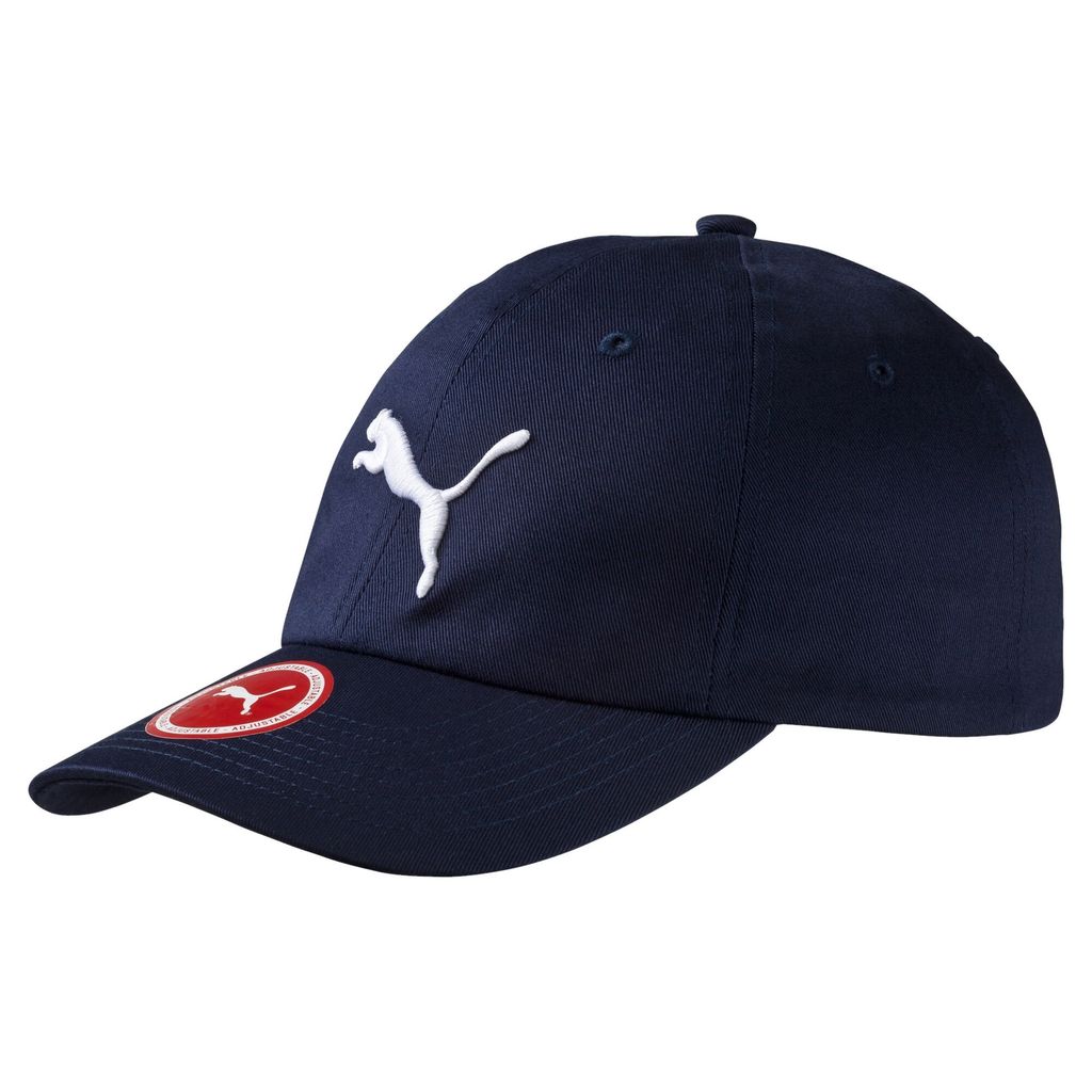 PUMA Essential Cap Peacoat-Big Cat dunkelblau Produktbild 
