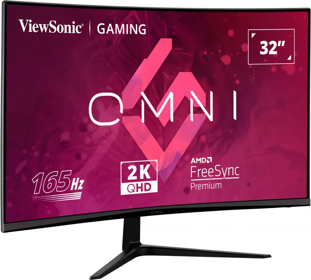 Écran Gaming 32" QHD 165Hz ViewSonic VX3218C-2K pour Setup Gamer