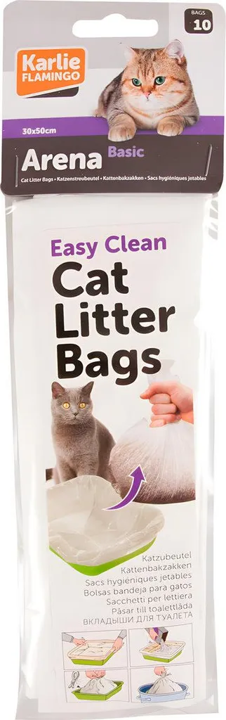 Karlie Borsa da toilette gatti Basic 30x50 cm | Igiene Lettiera Pulita