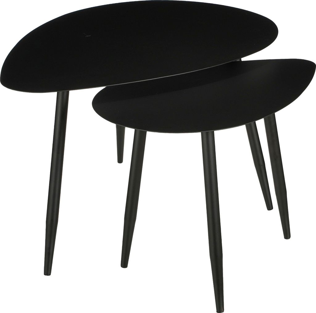 Příruční stolek Mica Decorations - sada 2 kusů - D80 x Š60 Obrázek produktu 
