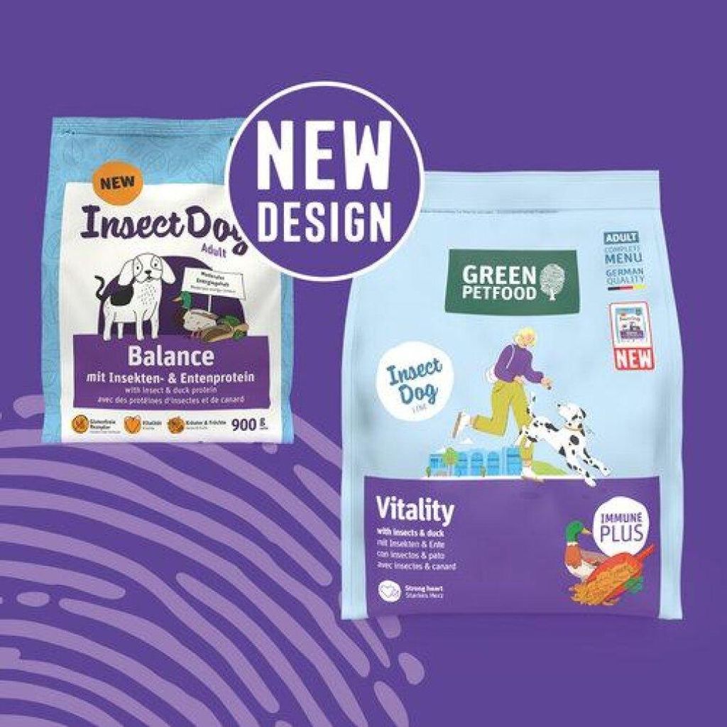 Green Petfood Dog - Vitality with Insects 3kg