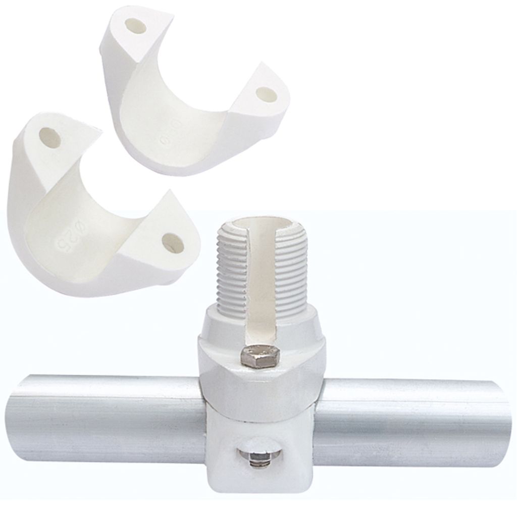 Nylonowy uchwyt antenowy Glomex RA175 do rur o średnicy Zdjęcie produktu 