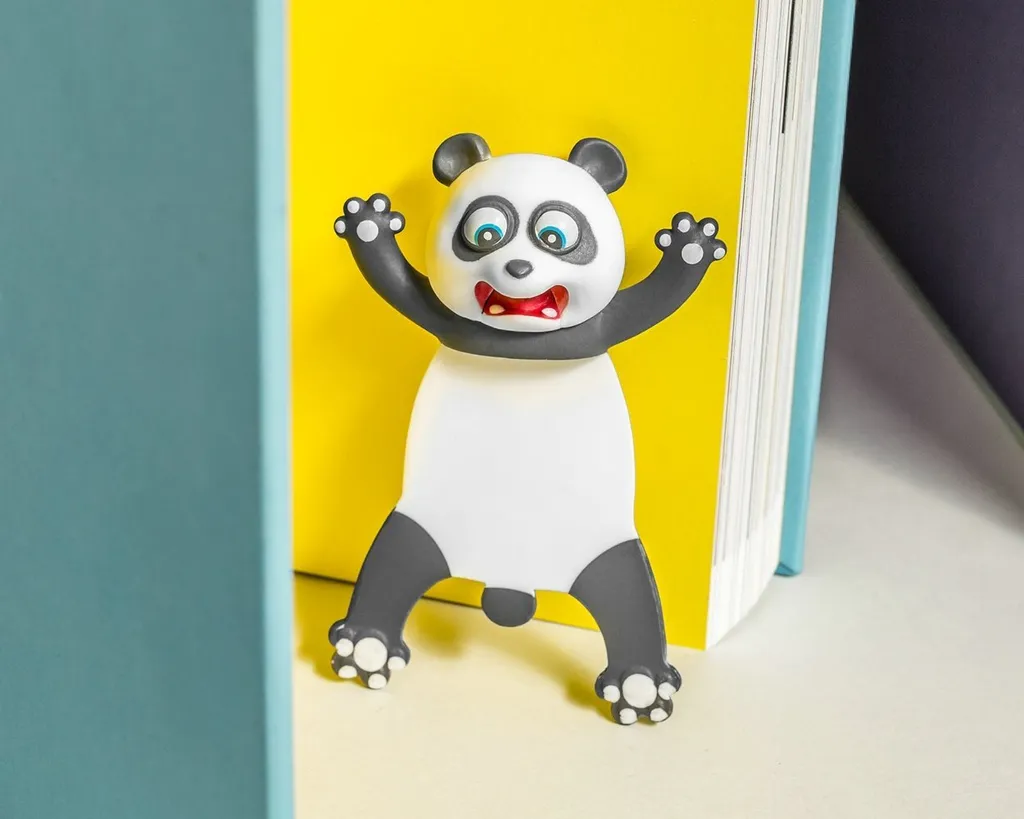 Marque-page Panda Master 3D - Idée Cadeau Originale pour Lecteurs