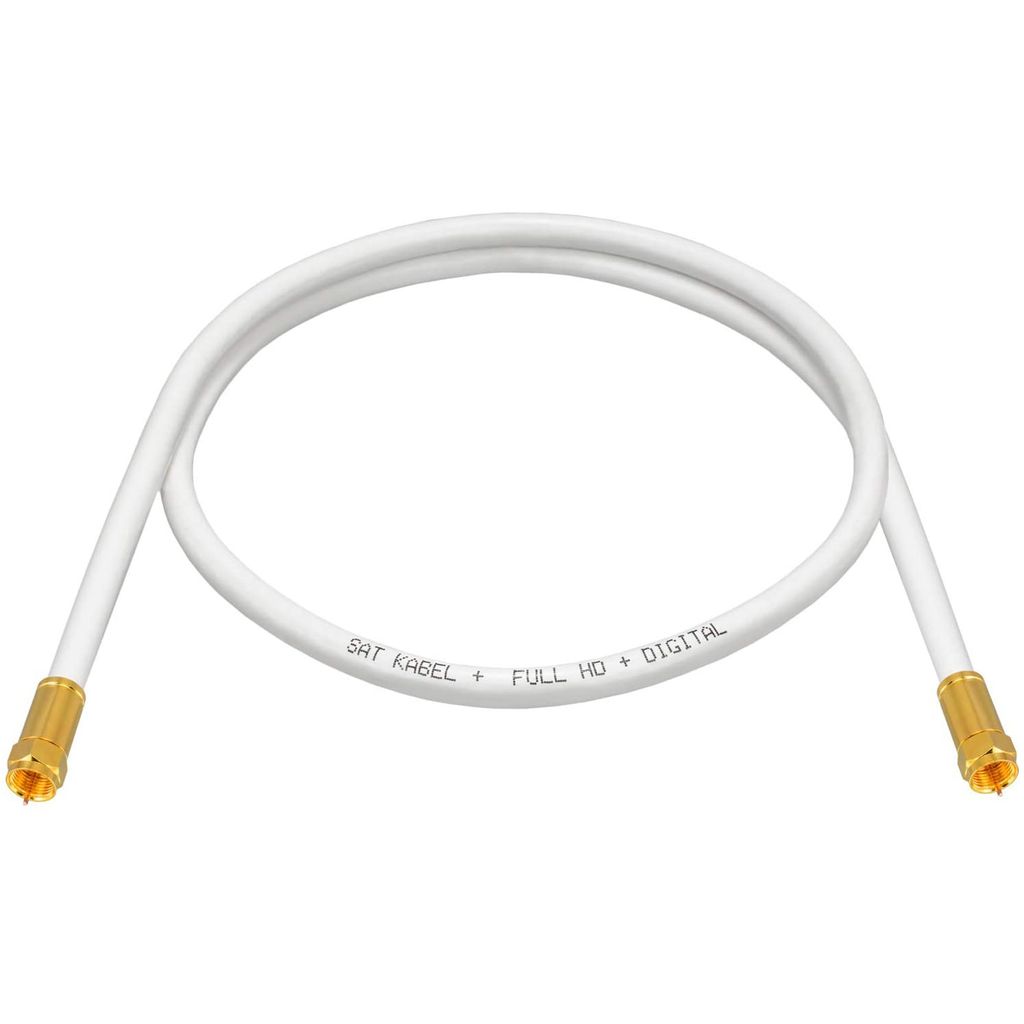 hb-digital SAT Anschlusskabel 20m 135dB 4-Fach Stahl Kupfer Produktbild 3