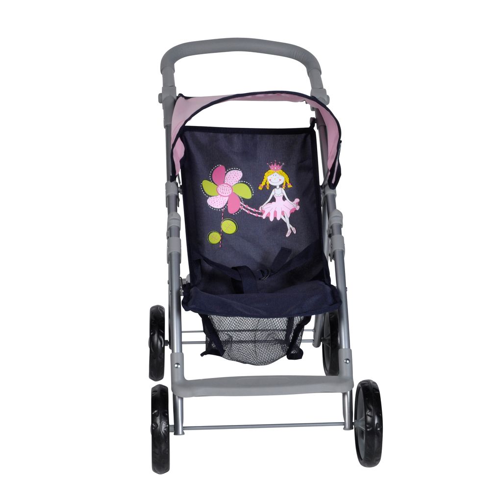 Puppenbuggy Liba - princess blue Produktbild 2