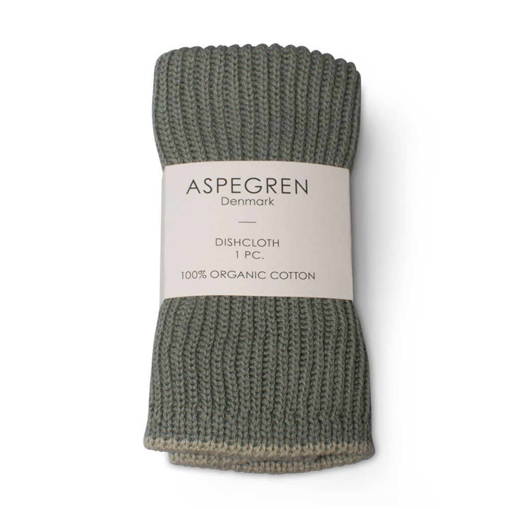 Aspegren Spültuch Ripple Seegras 26 x 26 cm